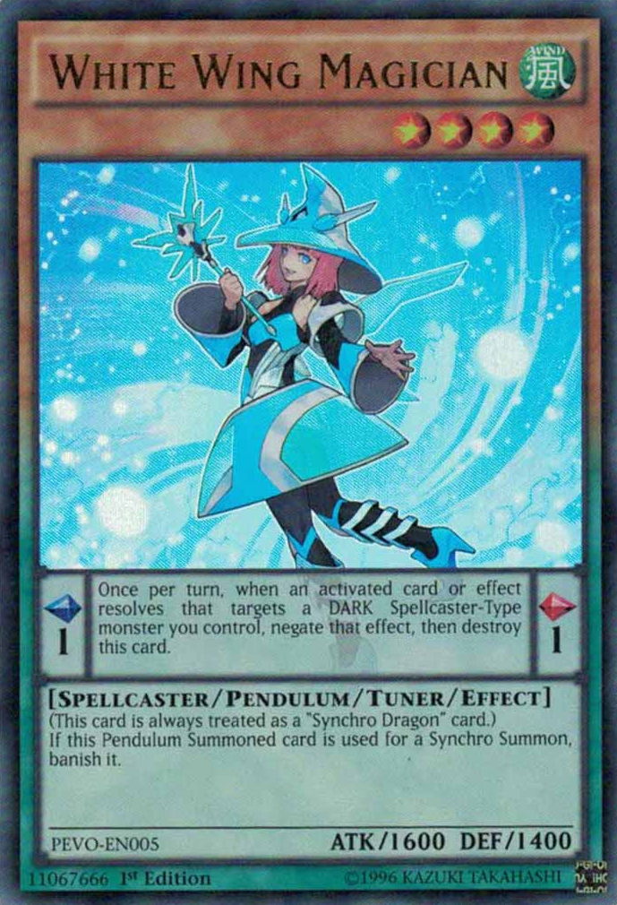 White Wing Magician [PEVO-EN005] Ultra Rare | Odin's Place