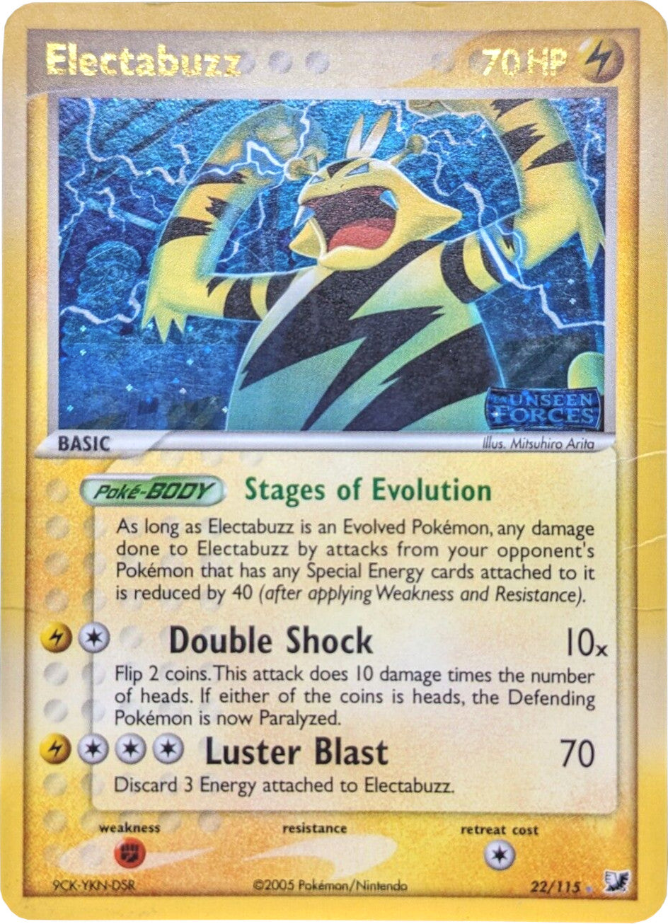 Electabuzz (22/115) (Stamped) [EX: Unseen Forces] | Odin's Place