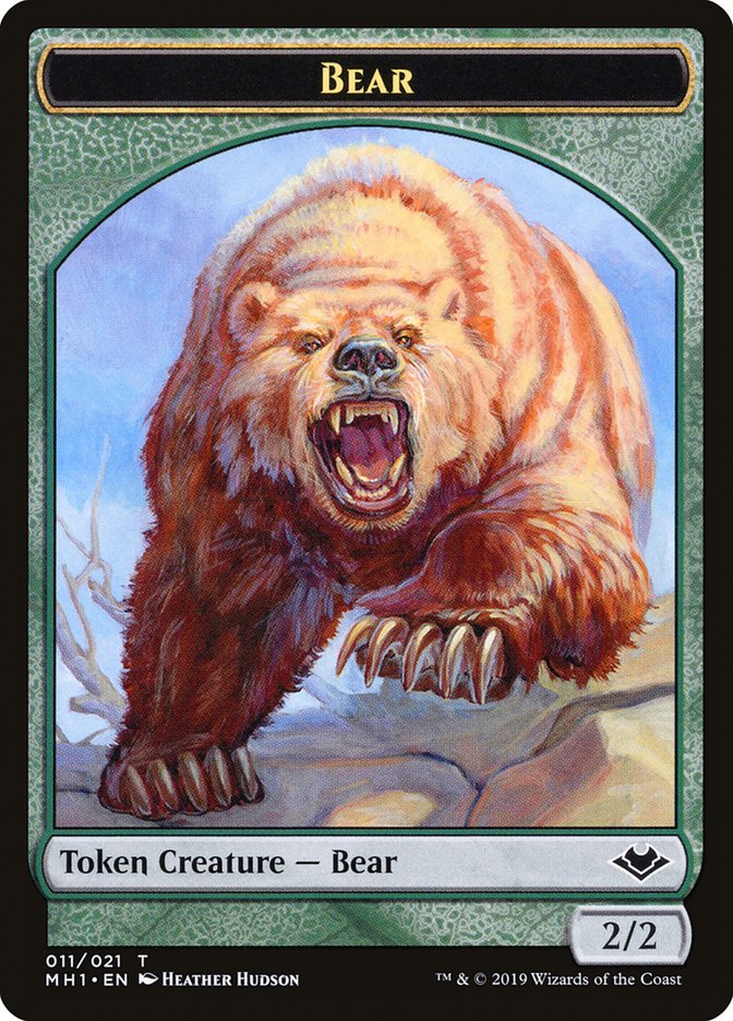 Illusion // Bear Double-Sided Token [Modern Horizons Tokens] | Odin's Place