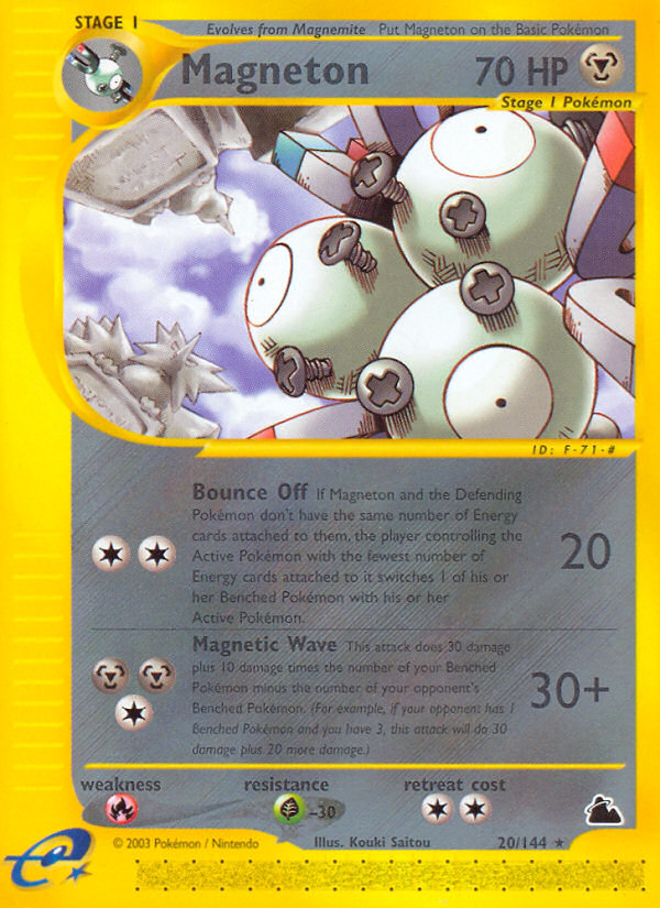 Magneton (20/144) [Skyridge] | Odin's Place