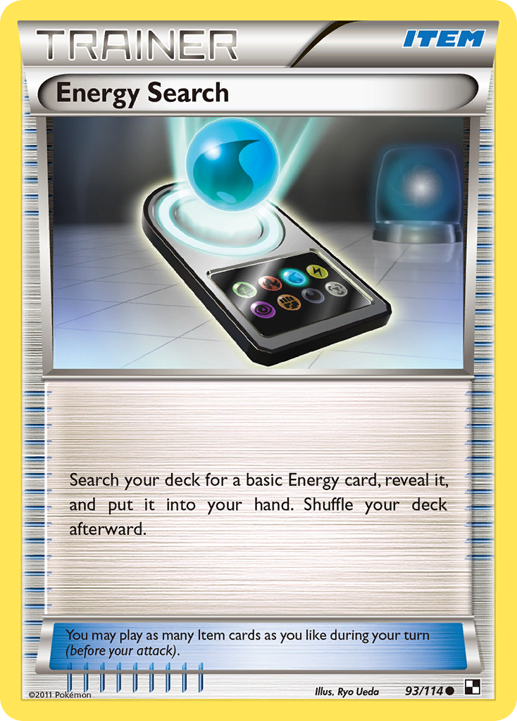 Energy Search (93/114) [Black & White: Base Set] | Odin's Place