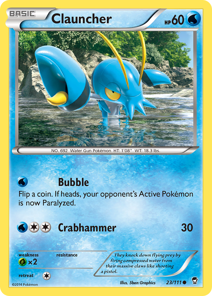 Clauncher (23/111) [XY: Furious Fists] | Odin's Place