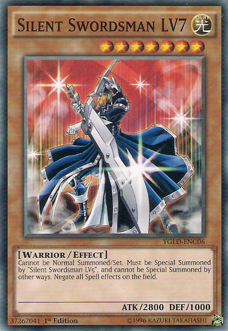 Silent Swordsman LV7 [YGLD-ENC06] Common | Odin's Place