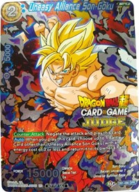 Uneasy Alliance Son Goku (DB1-096) [Judge Promotion Cards] | Odin's Place