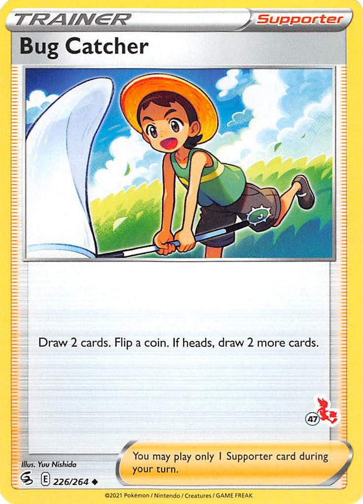 Bug Catcher (226/264) (Cinderace Stamp #47) [Battle Academy 2022] | Odin's Place