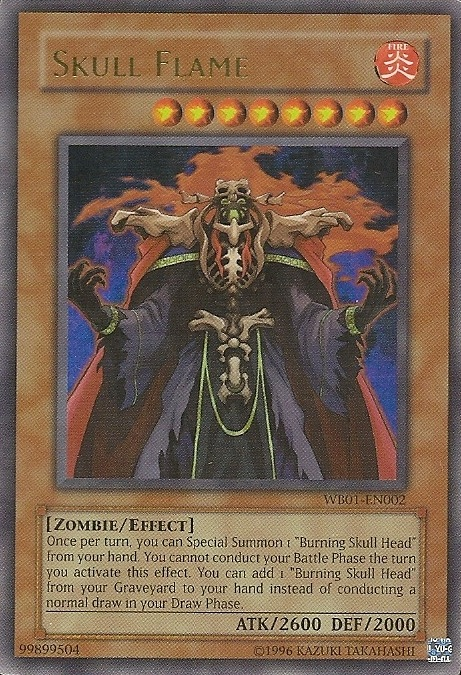 Skull Flame [WB01-EN002] Super Rare | Odin's Place