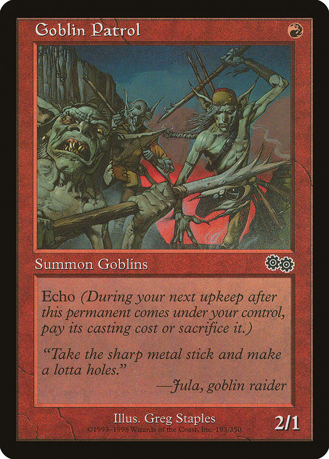 Goblin Patrol (193) [Urza's Saga] | Odin's Place