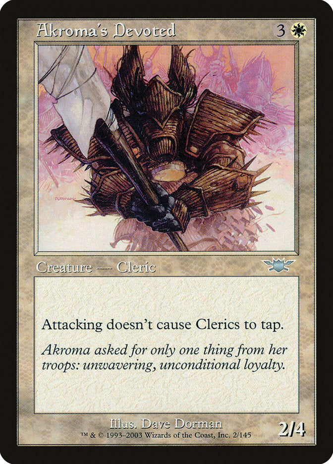 Akroma's Devoted (2) [Legions] | Odin's Place