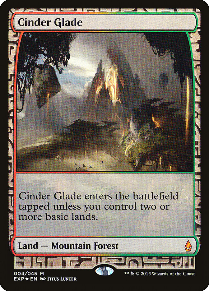 Cinder Glade (4) [Zendikar Expeditions] | Odin's Place