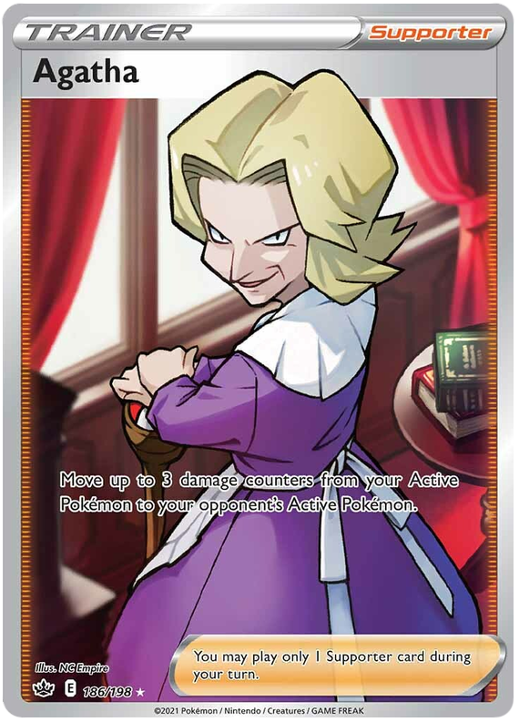 Agatha (186/198) [Sword & Shield: Chilling Reign] | Odin's Place