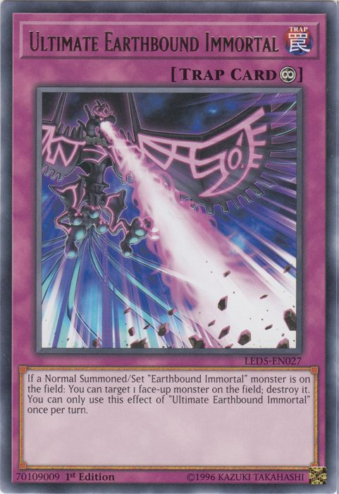 Ultimate Earthbound Immortal [LED5-EN027] Rare | Odin's Place
