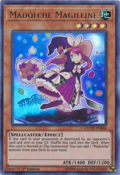 Madolche Magileine [DUOV-EN068] Ultra Rare | Odin's Place
