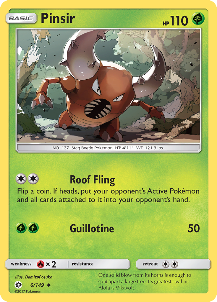 Pinsir (6/149) [Sun & Moon: Base Set] | Odin's Place