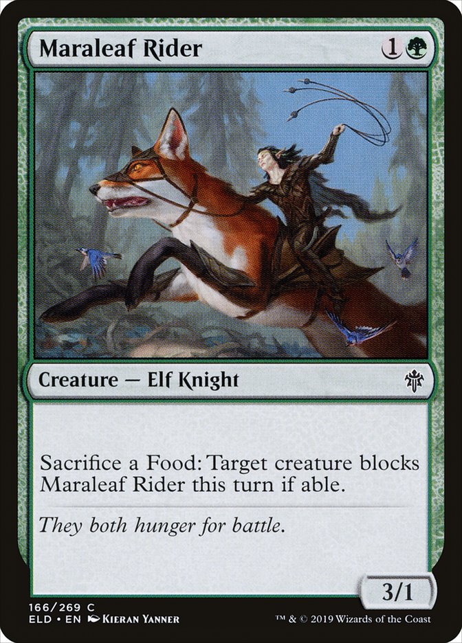 Maraleaf Rider [Throne of Eldraine] | Odin's Place