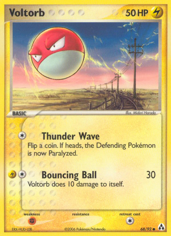 Voltorb (68/92) [EX: Legend Maker] | Odin's Place