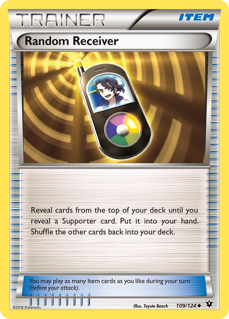 Random Receiver (109/124) [XY: Fates Collide] | Odin's Place