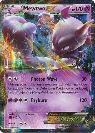 Mewtwo EX (61/162) (Jumbo Card) [XY: BREAKthrough] | Odin's Place