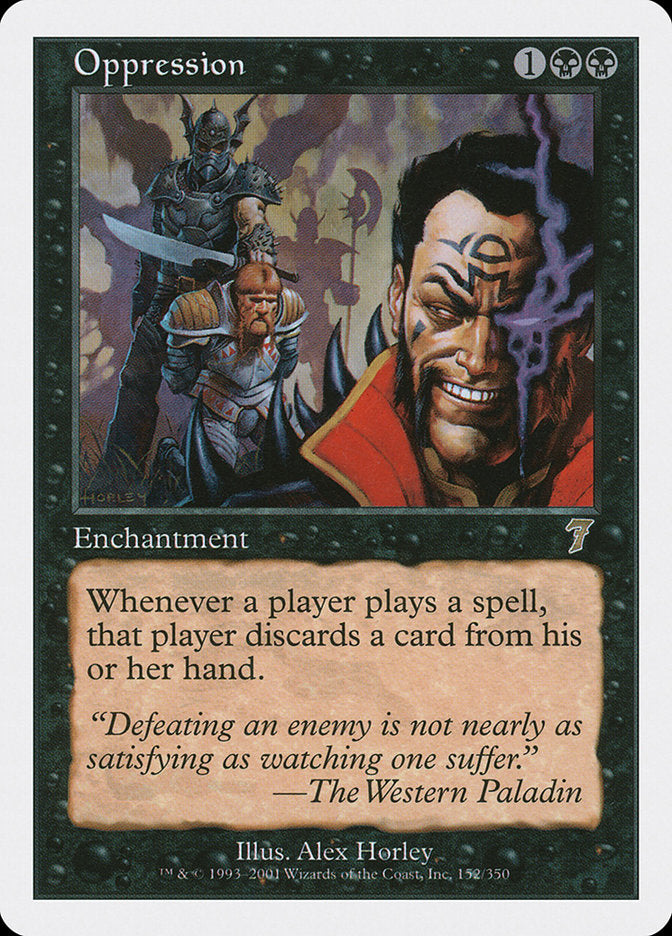 Oppression (152) [Seventh Edition] | Odin's Place