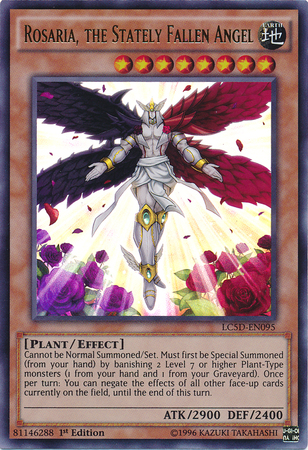 Rosaria, the Stately Fallen Angel [LC5D-EN095] Ultra Rare | Odin's Place