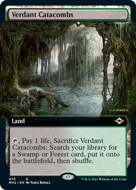 Verdant Catacombs (Extended Art) [Modern Horizons 2] | Odin's Place