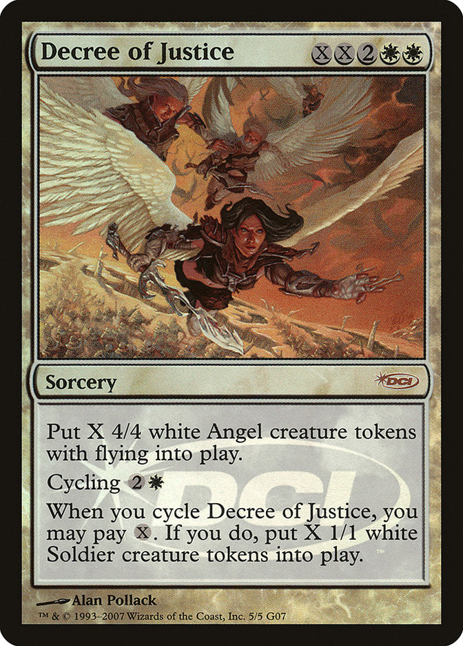 Decree of Justice (5) [Judge Gift Cards 2007] | Odin's Place
