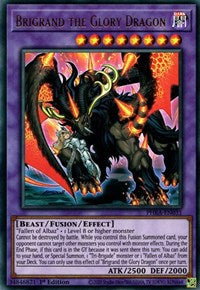 Brigrand the Glory Dragon [PHRA-EN031] Ultra Rare | Odin's Place