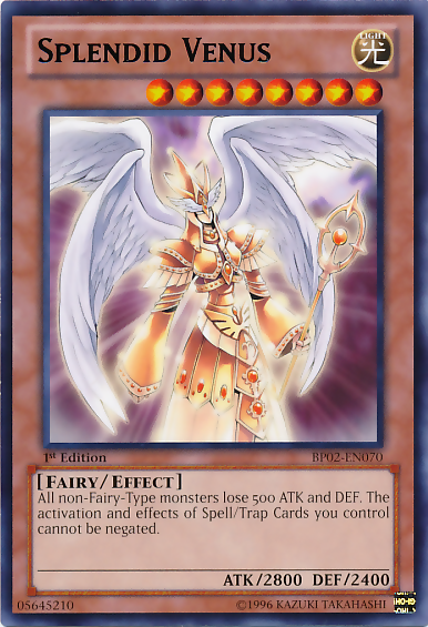 Splendid Venus [BP02-EN070] Mosaic Rare | Odin's Place