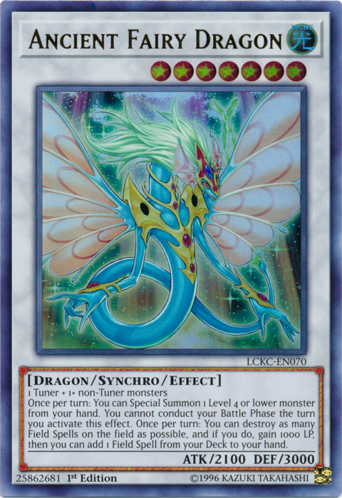 Ancient Fairy Dragon [LCKC-EN070] Ultra Rare | Odin's Place