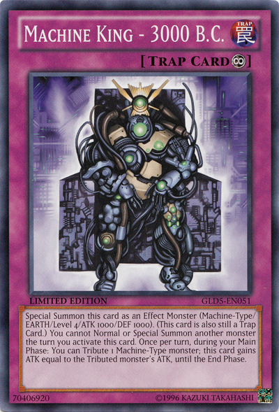 Machine King - 3000 B.C. [GLD5-EN051] Common | Odin's Place