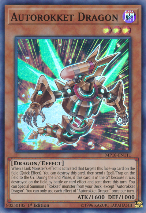 Autorokket Dragon [MP18-EN111] Super Rare | Odin's Place