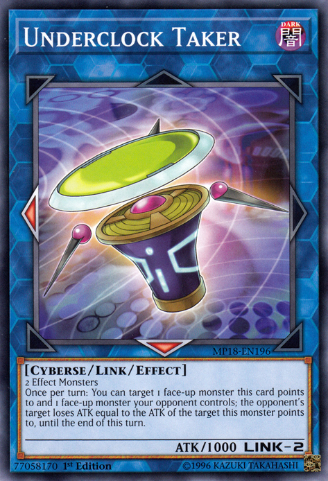 Underclock Taker [MP18-EN196] Common | Odin's Place