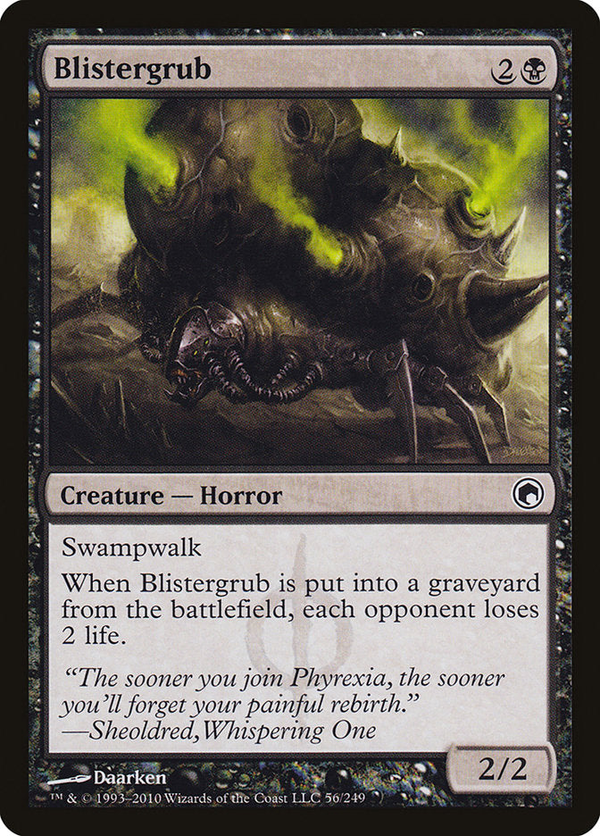 Blistergrub (56) [Scars of Mirrodin] | Odin's Place
