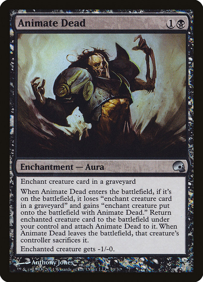 Animate Dead (16) [Premium Deck Series: Graveborn] | Odin's Place