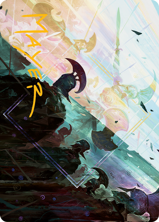 Surge of Salvation Art Card (Gold-Stamped Signature) [March of the Machine Art Series] | Odin's Place