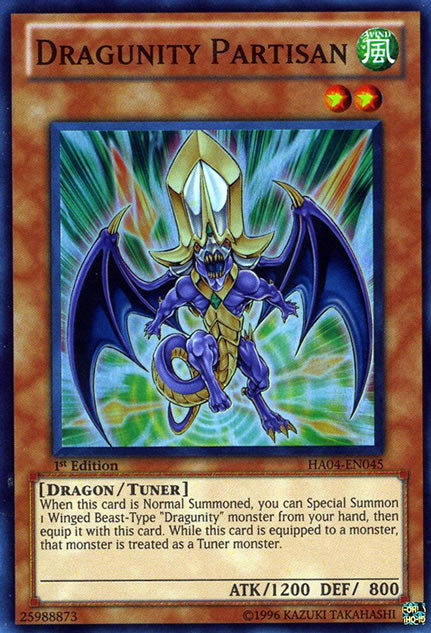 Dragunity Partisan [HA04-EN045] Super Rare | Odin's Place