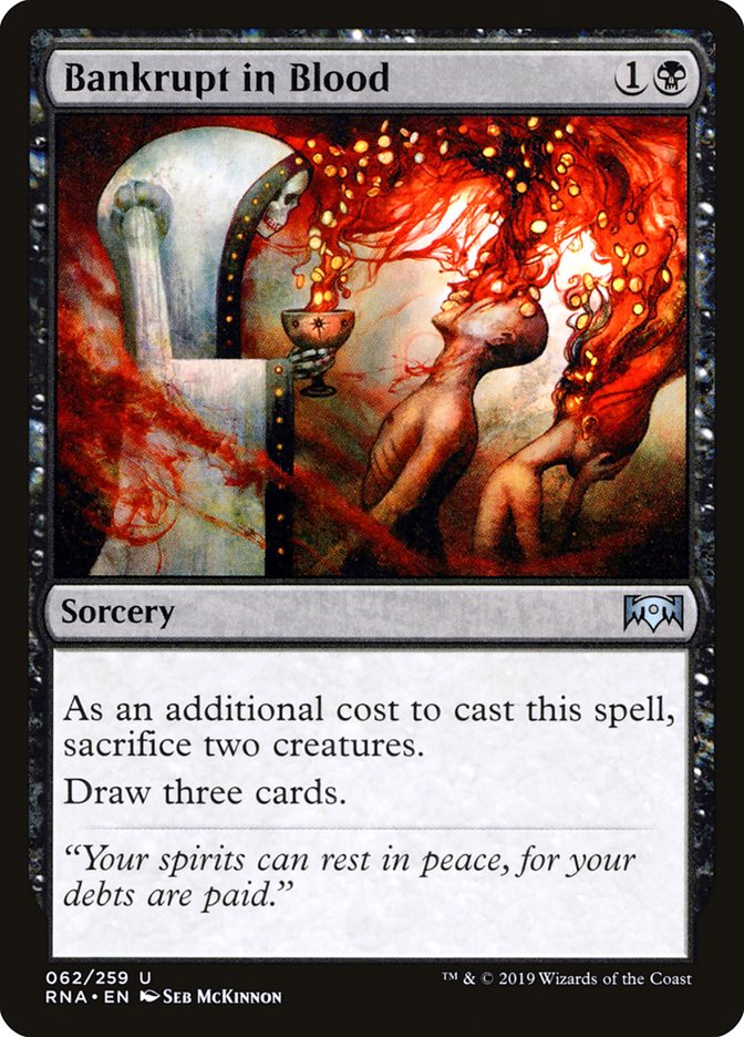Bankrupt in Blood (62) [Ravnica Allegiance] | Odin's Place