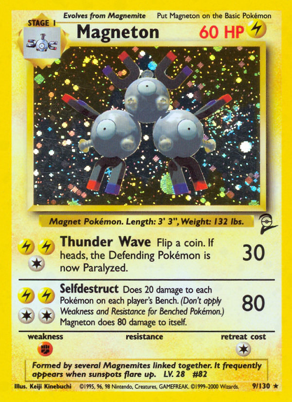 Magneton (9/130) [Base Set 2] | Odin's Place