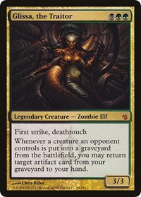 Glissa, the Traitor (Mirrodin Besieged) [Oversize Cards] | Odin's Place