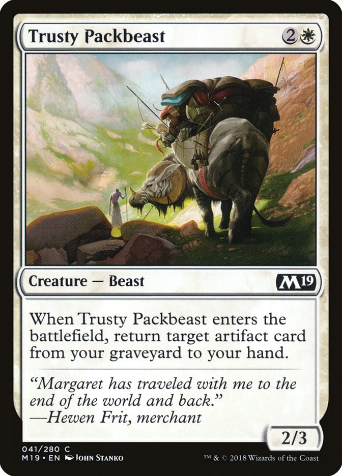 Trusty Packbeast (41) [Core Set 2019] | Odin's Place