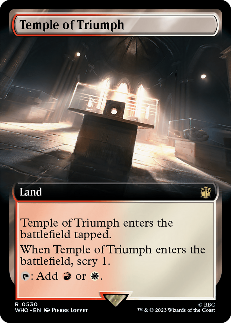 Temple of Triumph (Extended Art) [Doctor Who] | Odin's Place