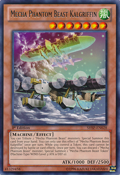 Mecha Phantom Beast Kalgriffin [SHSP-EN028] Rare | Odin's Place