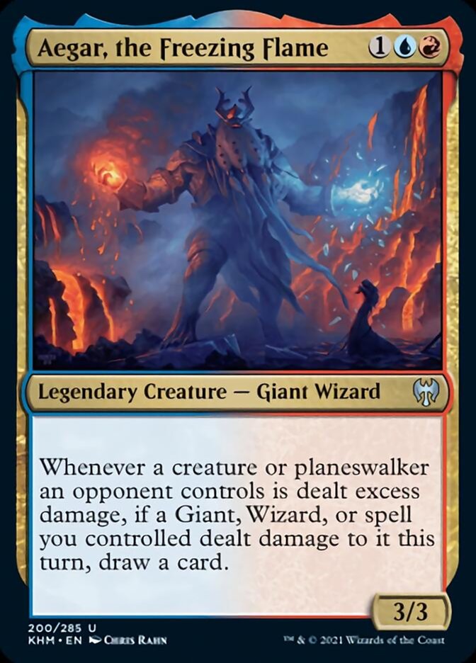 Aegar, the Freezing Flame [Kaldheim] | Odin's Place