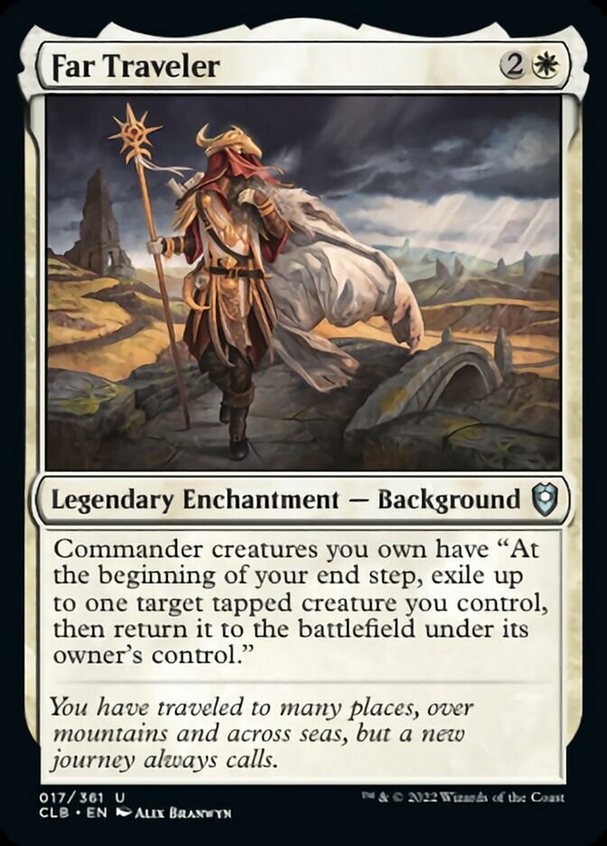 Far Traveler [Commander Legends: Battle for Baldur's Gate] | Odin's Place