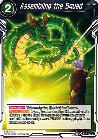 Assembling the Squad (BT7-107) [Assault of the Saiyans] | Odin's Place