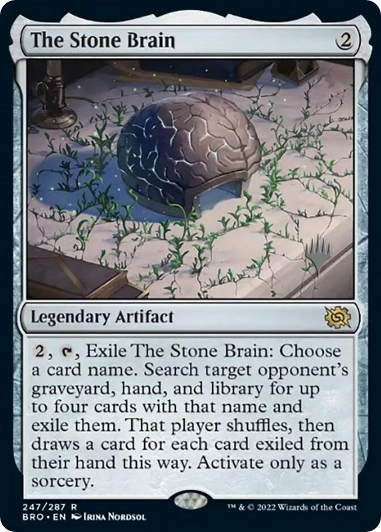 The Stone Brain (Promo Pack) [The Brothers' War Promos] | Odin's Place
