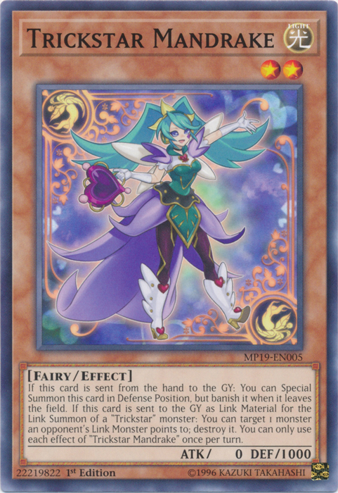 Trickstar Mandrake [MP19-EN005] Common | Odin's Place