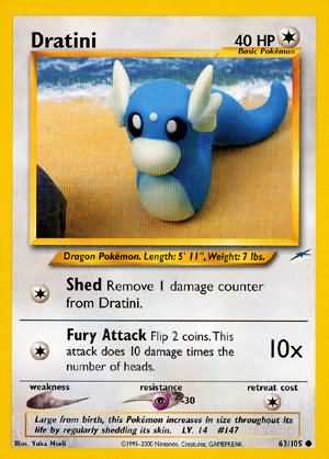 Dratini (63/105) [Neo Destiny Unlimited] | Odin's Place