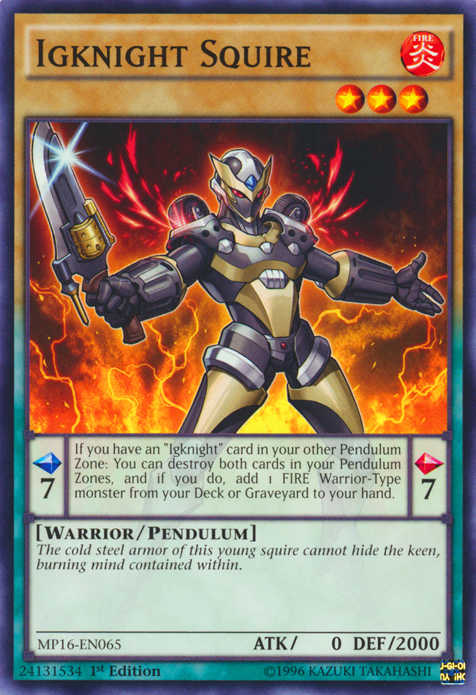 Igknight Squire [MP16-EN065] Common | Odin's Place