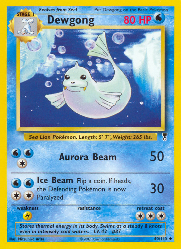 Dewgong (40/110) [Legendary Collection] | Odin's Place
