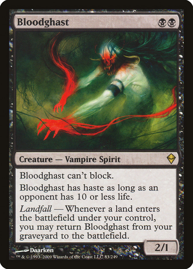 Bloodghast (83) [Zendikar] | Odin's Place